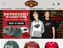 Tablet Screenshot of hockeylodge.com